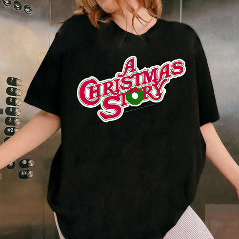 A Christmas Story Classic Logo T-Shirt Holiday Movie Graphic Tee for Men and Women - 5
