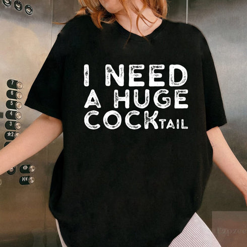 Funny Adult Humor Cocktail T-Shirt Great Drinking Gift for Men and Women Unique Party Tee - 3