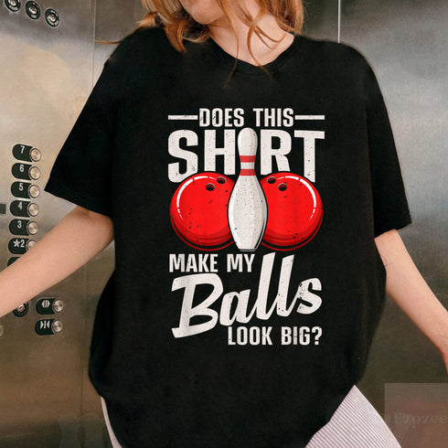 Bowling T-Shirt for Men and Women Cool Bowling Ball Sport Bowler Graphic Tee Shirt - 6