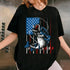 USA Flag Fishing T-Shirt for Men and Women Patriotic Fish Gift for Fishing Lovers - 7