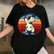 Funny Dinosaur T Rex Retro Graphic Tee Shirt for Men and Women Novelty Gift Apparel - 2