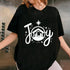Christian Christmas Nativity Scene T-Shirt Joyful Faith and Family Holiday Graphic Tee - 7