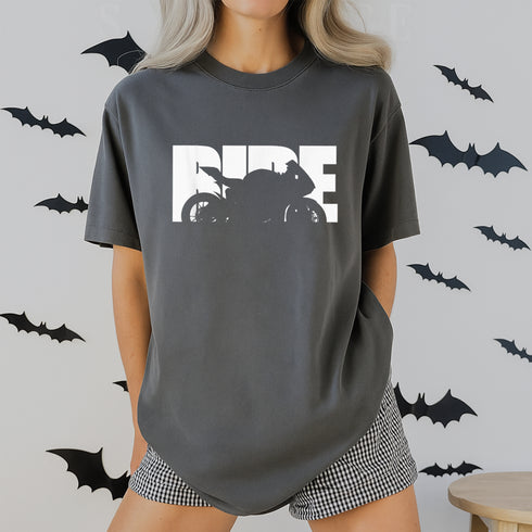 Motorcycle Rider Biker T-Shirt Classic Short Sleeve Bike Motorcyclist Apparel for Men and - 3