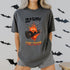 Scary and Powerful Fire Demon T-Shirt for Halloween Costume and Gothic Style Fans - 3