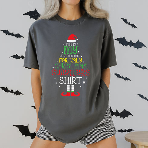 Funny Ugly Christmas T-Shirt for Men and Women Perfect for Festive Holiday Parties - 2