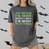 Just Because Im Awake Funny Saying Graphic T-Shirt for Women Teens and Boys Girls - 4