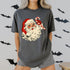 Vintage Christmas Santa Claus Face Funny Old Fashioned Holiday Graphic Xmas T-Shirt - 8