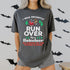 Funny Christmas Reindeer Runover T-Shirt Holiday Novelty Gift for Men and Women - 8