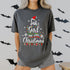 Merry Christmas Just a Girl Who Loves Christmas Tree Graphic Holiday T-Shirt for Women - 8