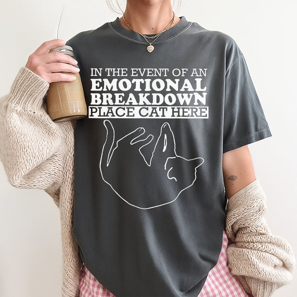 Funny Cat Shirts for Men and Women Cat Dad Mom Graphic Tee Casual Cat Lover T-Shirt Gift - 2