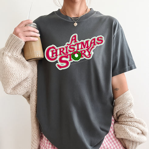 A Christmas Story Classic Logo T-Shirt Holiday Movie Graphic Tee for Men and Women - 8