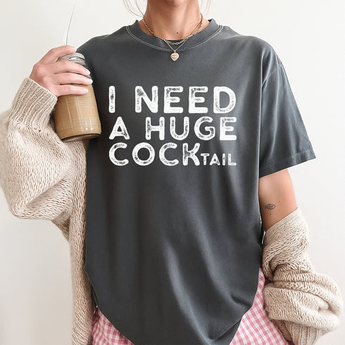 Funny Adult Humor Cocktail T-Shirt Great Drinking Gift for Men and Women Unique Party Tee - 7