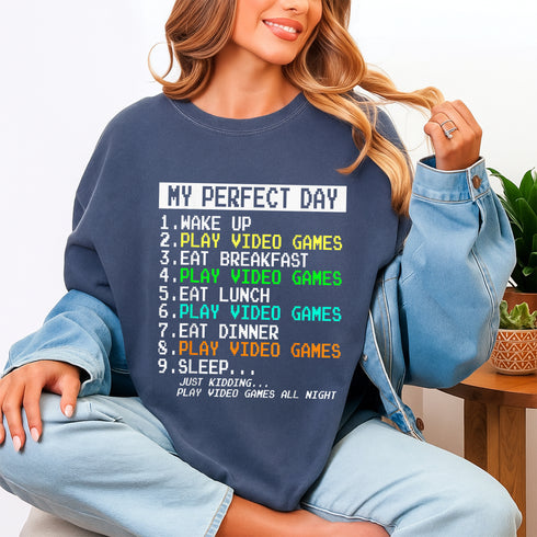 Funny Gamer T-Shirt for Men Boys Gaming Apparel Cool Video Game Gifts Casual Humor Tee - 4