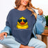 Cool Duck Sunglasses T-Shirt for Men and Women Fun Rubber Duck Lover Gift Graphic Tee - 4