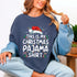 Funny Christmas Pajama Shirt for Men and Women Comfy Holiday Xmas PJs T Shirt Gift - 6