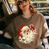 Vintage Christmas Santa Claus Face Funny Old Fashioned Holiday Graphic Xmas T-Shirt - 5