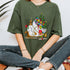 Grinch Sleigh Graphic T-Shirt Classic Holiday Christmas Tee with Iconic Grinch Design - 3