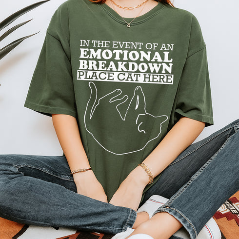 Funny Cat Shirts for Men and Women Cat Dad Mom Graphic Tee Casual Cat Lover T-Shirt Gift - 9