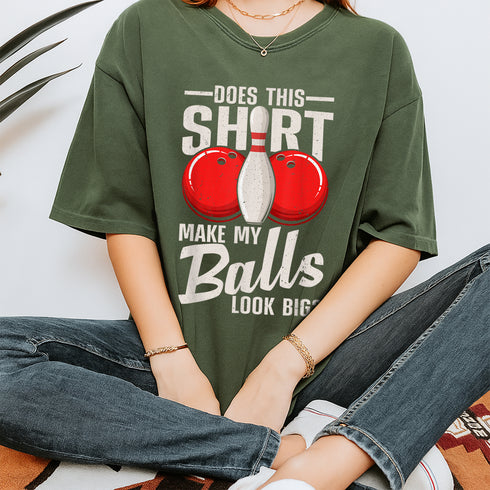 Bowling T-Shirt for Men and Women Cool Bowling Ball Sport Bowler Graphic Tee Shirt - 7