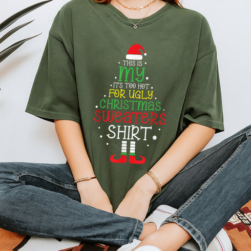 Funny Ugly Christmas T-Shirt for Men and Women Perfect for Festive Holiday Parties - 6