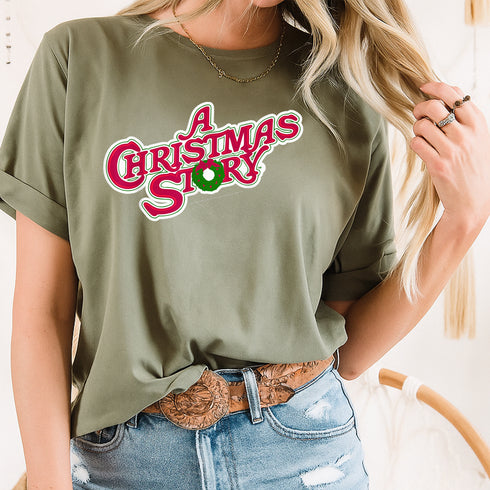A Christmas Story Classic Logo T-Shirt Holiday Movie Graphic Tee for Men and Women - 6