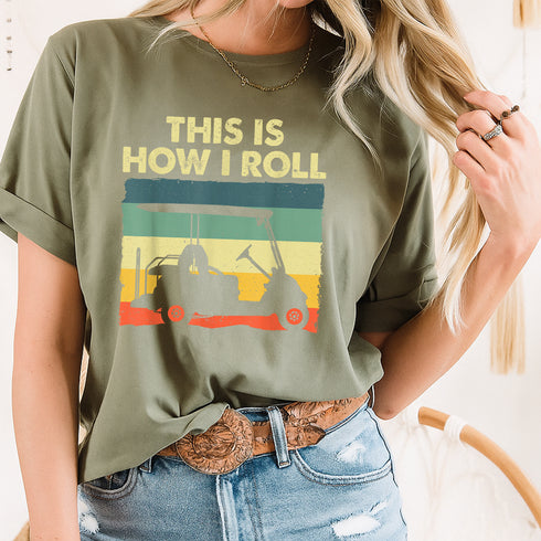 Funny Golf Cart T-Shirt for Golf Lovers Men Women Unique Golfer Apparel Gift Idea - 6