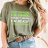 Just Because Im Awake Funny Saying Graphic T-Shirt for Women Teens and Boys Girls - 8