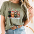 Cat Christmas T-Shirt with Santa Reindeer Lights Fun Holiday Shirt for Cat Lovers - 3