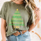 Christian Christmas Tree Shirt with Jesus and Bible Names Festive Xmas Religious Tee - 2