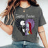 Nightmare Before Christmas Jack and Sally Together Graphic T-Shirt for Adults - 9