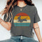 Dachshund Retro Silhouette 70s Grunge Dog Lover T-Shirt Vintage Graphic Top for Men Women - 2