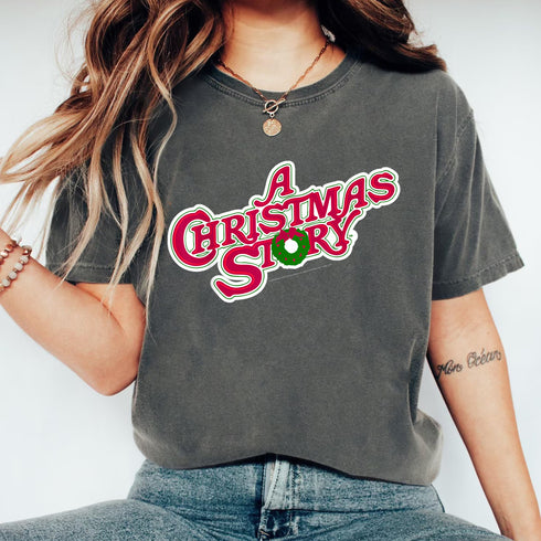 A Christmas Story Classic Logo T-Shirt Holiday Movie Graphic Tee for Men and Women - 7
