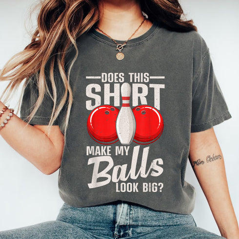 Bowling T-Shirt for Men and Women Cool Bowling Ball Sport Bowler Graphic Tee Shirt - 2