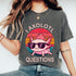Funny Axolotl T-Shirt with Sunglasses Cute Amphibian Gift for Men Women and Teens - 2