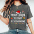 Most Likely To Start All The Shenanigans Funny Christmas T-Shirt for Family Holiday Partie - 48