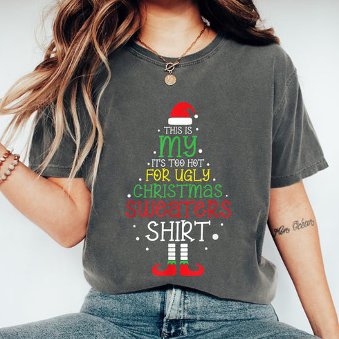 Funny Ugly Christmas T-Shirt for Men and Women Perfect for Festive Holiday Parties - 9