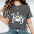 Christian Christmas Nativity Scene T-Shirt Joyful Faith and Family Holiday Graphic Tee - 4