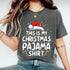 Funny Christmas Pajama Shirt for Men and Women Comfy Holiday Xmas PJs T Shirt Gift - 9