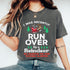 Funny Christmas Reindeer Runover T-Shirt Holiday Novelty Gift for Men and Women - 7
