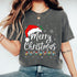 Merry Christmas Lights Santa Hat Family Matching Pajama T-Shirt Holiday Sleepwear Top - 8