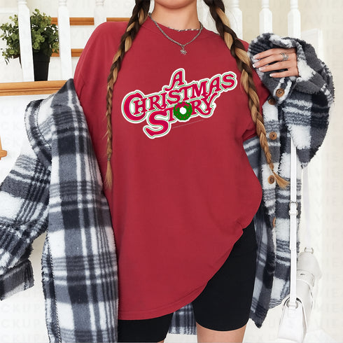 A Christmas Story Classic Logo T-Shirt Holiday Movie Graphic Tee for Men and Women - 3