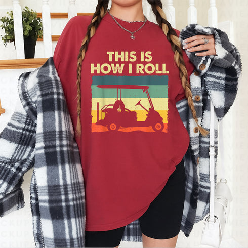 Funny Golf Cart T-Shirt for Golf Lovers Men Women Unique Golfer Apparel Gift Idea - 3