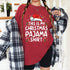 Funny Christmas Pajama Shirt for Men and Women Comfy Holiday Xmas PJs T Shirt Gift - 48