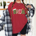 Bruh Funny Christmas Shirt for Boys and Women Holiday Graphic Tee Gift Clothing - 7